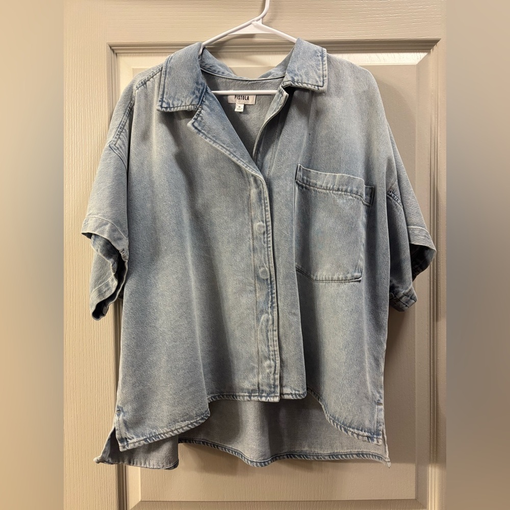 PISTOLA XL Delia Camp Shirt - Chateau